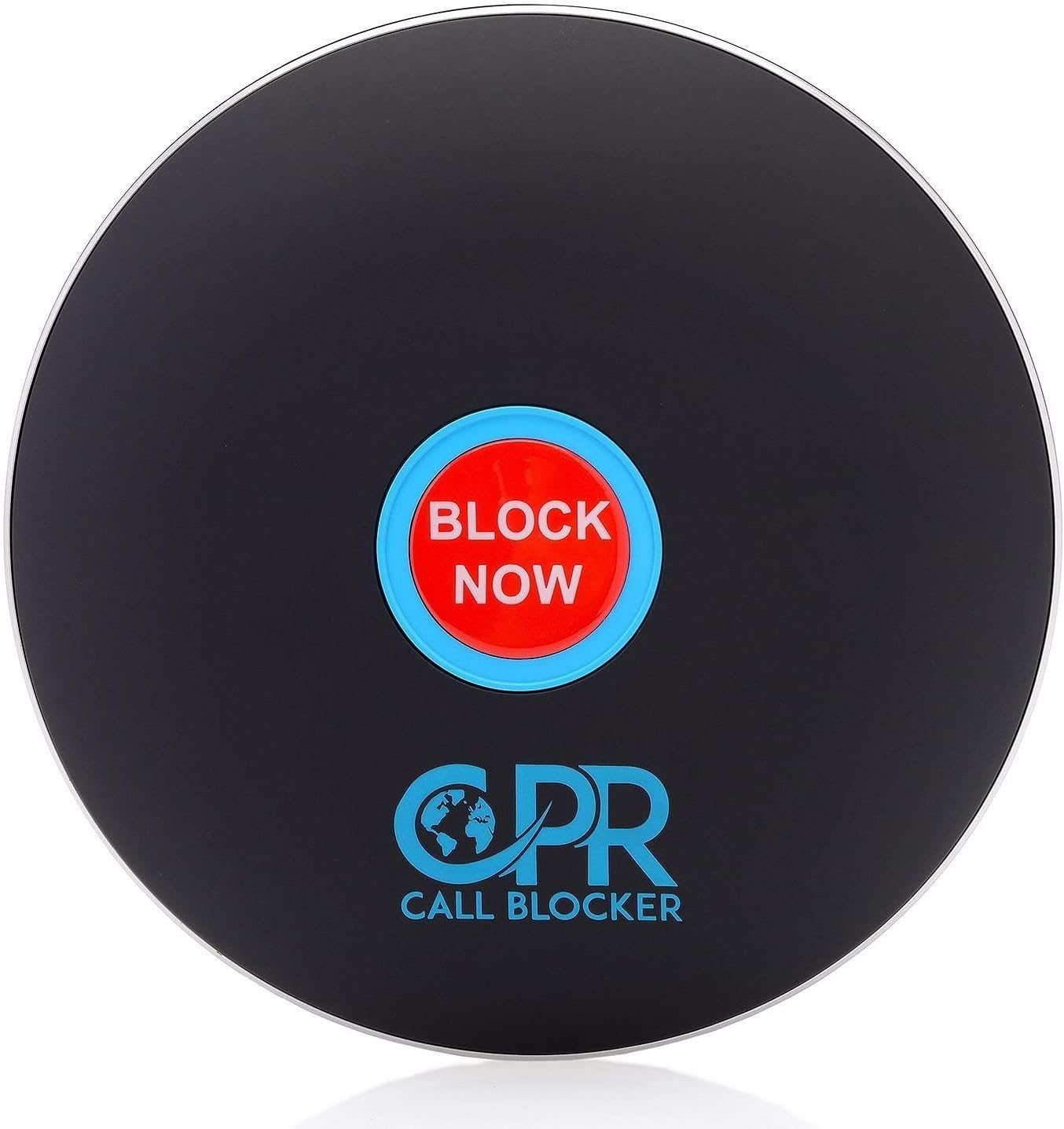CPR Call Blocker Shield - Pre-Programmed with 2000 Scam Numbers Plus The Ability to Block A Further 1500 Numbers at The Touch of A Button. Caller ID Service is Required (Matt Black)