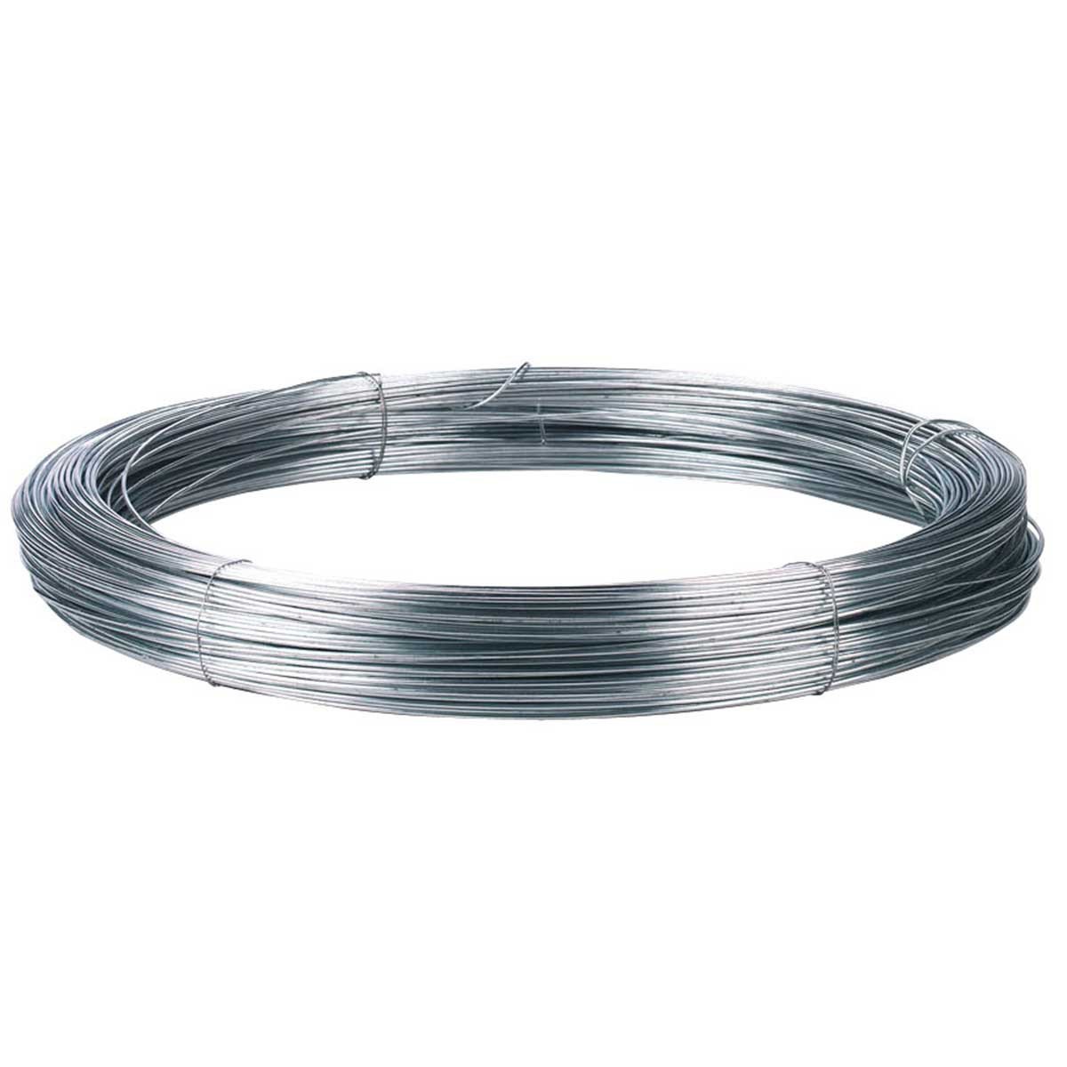Fil de fer 1,6 mm polyvalent anneau de 322 m Kerbl de liage