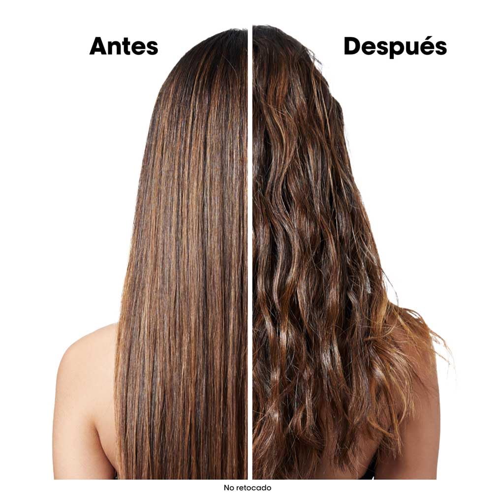 L’Oréal Professionnel, Plancha de Pelo Profesional con Tecnología a Vapor, para un Cabello Liso y Ondas Naturales, Enchufe Europeo, Color Blanco, Steampod