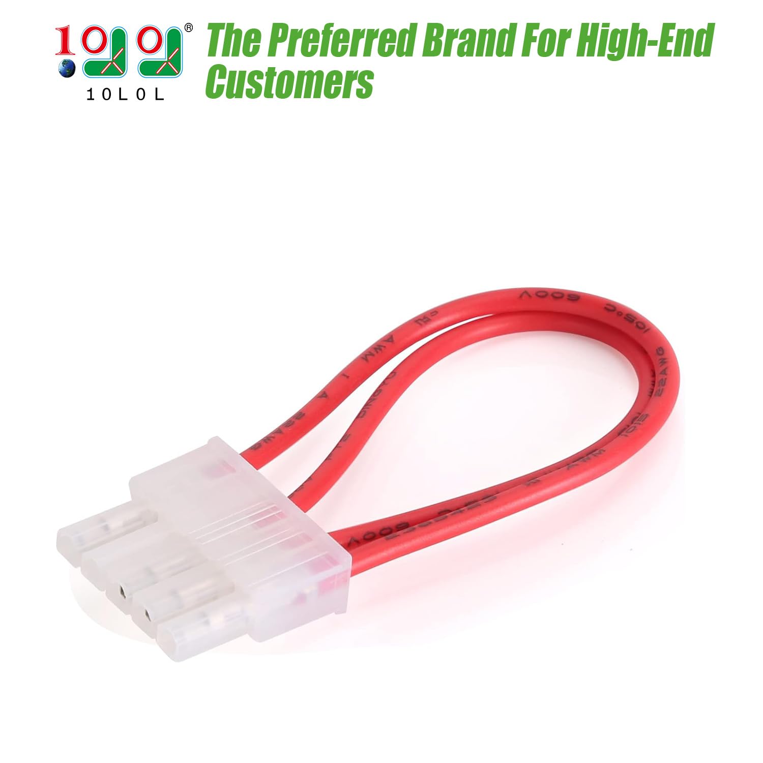 10L0L Golf Cart High Speed Upgrade Chip for EZGO 2000-up Electric PDS Vehicles, 18 MPH Speed Red Personality Plug, OEM# 73272G01 73272-G01