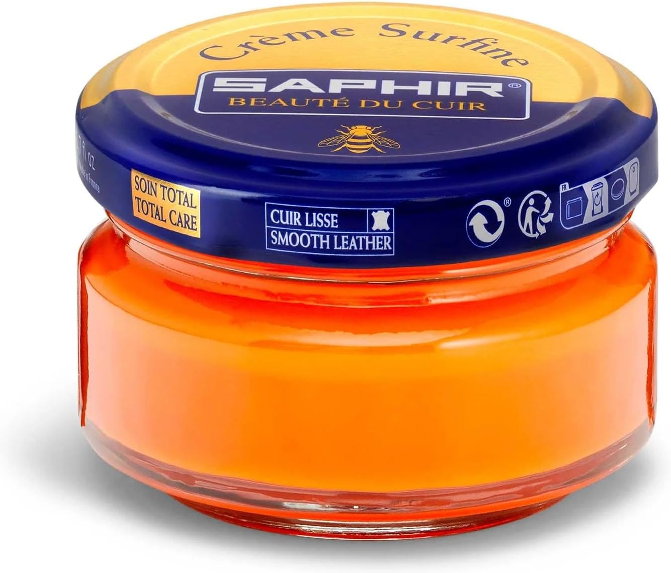 Creme Surfine Pommadier Shoe Polish - Beeswax Cream for Leather Products