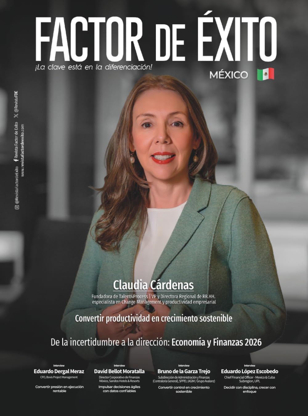 De la incertidumbre a la dirección: Economía y Finanzas 2026. Edición #20 México (Revista Factor de Éxito México)