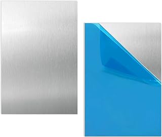 Chapa aluminio, 2 placas de aluminio de 1,5 mm, 30 cm x 20 cm, placa de aluminio, Chapa Aluminio Blanco para Bricolaje, Modelismo, Industria, Formato Rectangular
