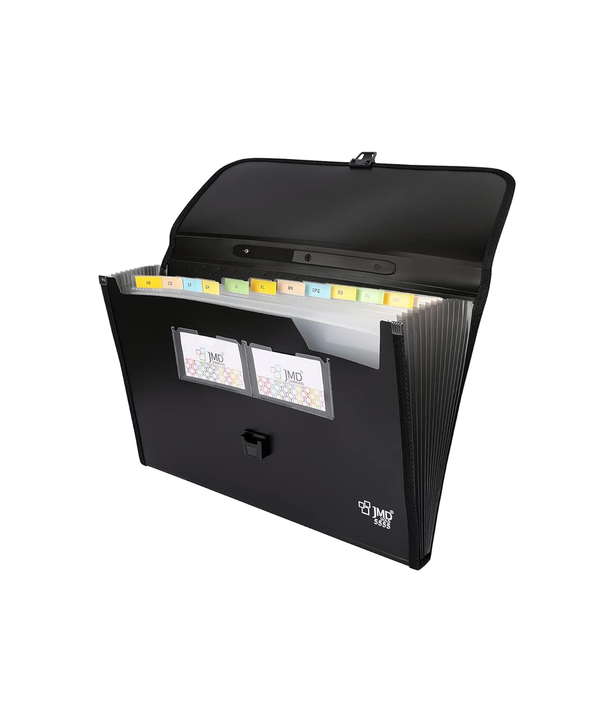 5555 Expanding File Organizer File Folder Filing Briefcase with 13