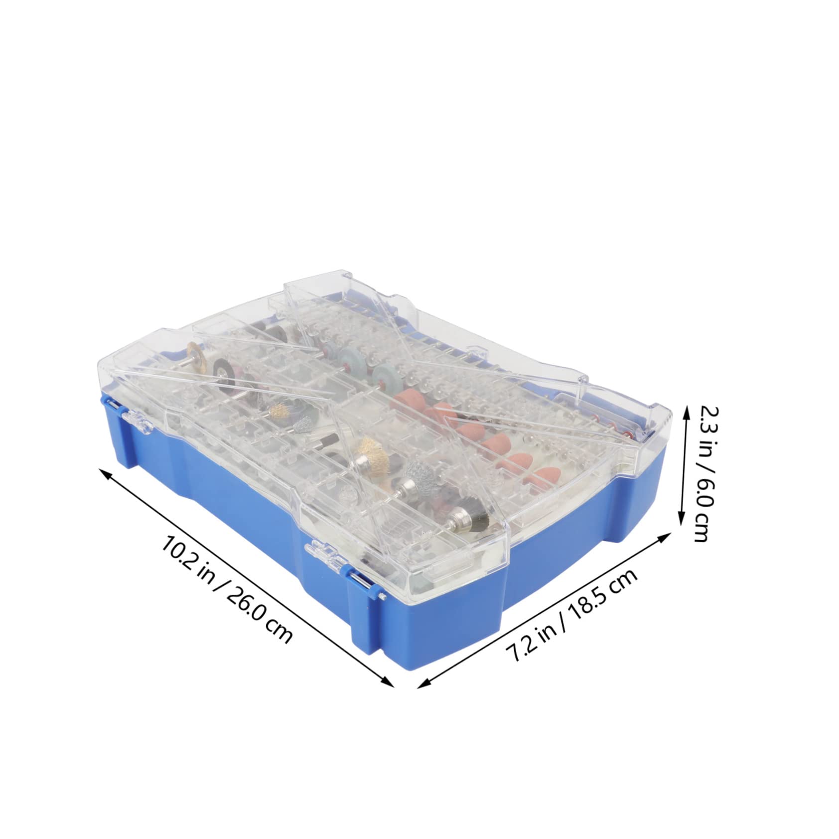 Kit de Accesorios para Herramientas Rotativas de 365 Piezas para Pulido | Juego de Rectificado de Gemas, Acero y Goma, Uso DIY en Madera y Cerámica