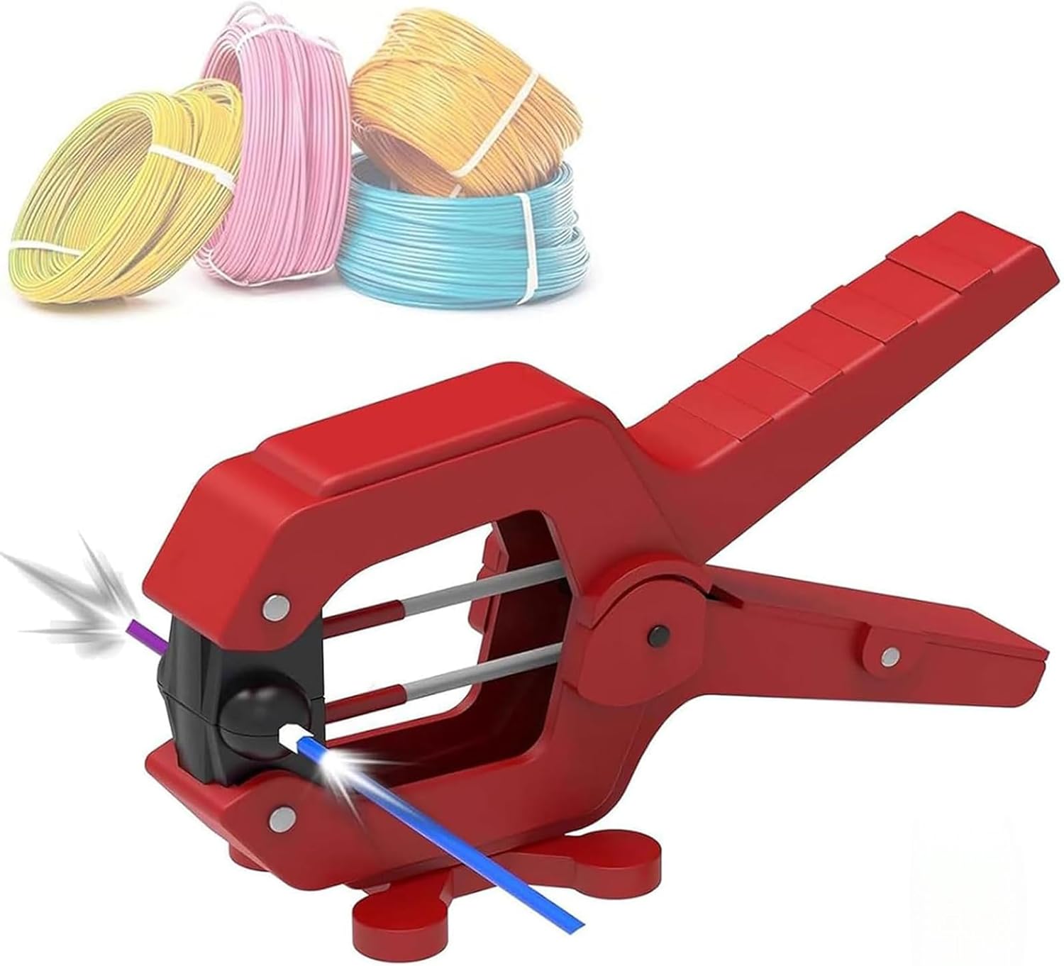 3D Printing Filament Welder, 1.75mm & 2.85㎜ Filament Connector, 240℃ Maximum Temperature, Filament Fuser Joiner for PLA/ABS/PC/PETG/TPU Filaments