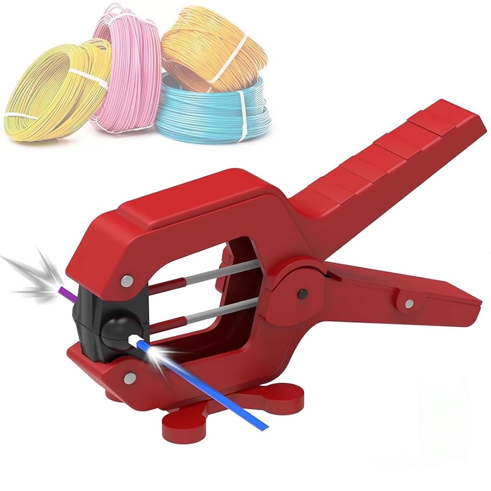 Spawarka filamentu do drukowania 3D, złącze filamentu do 1,75 mm i 2,85 mm, maksymalna temperatura 240°C, kompatybilna z PLA, ABS, PC, PETG, TPU