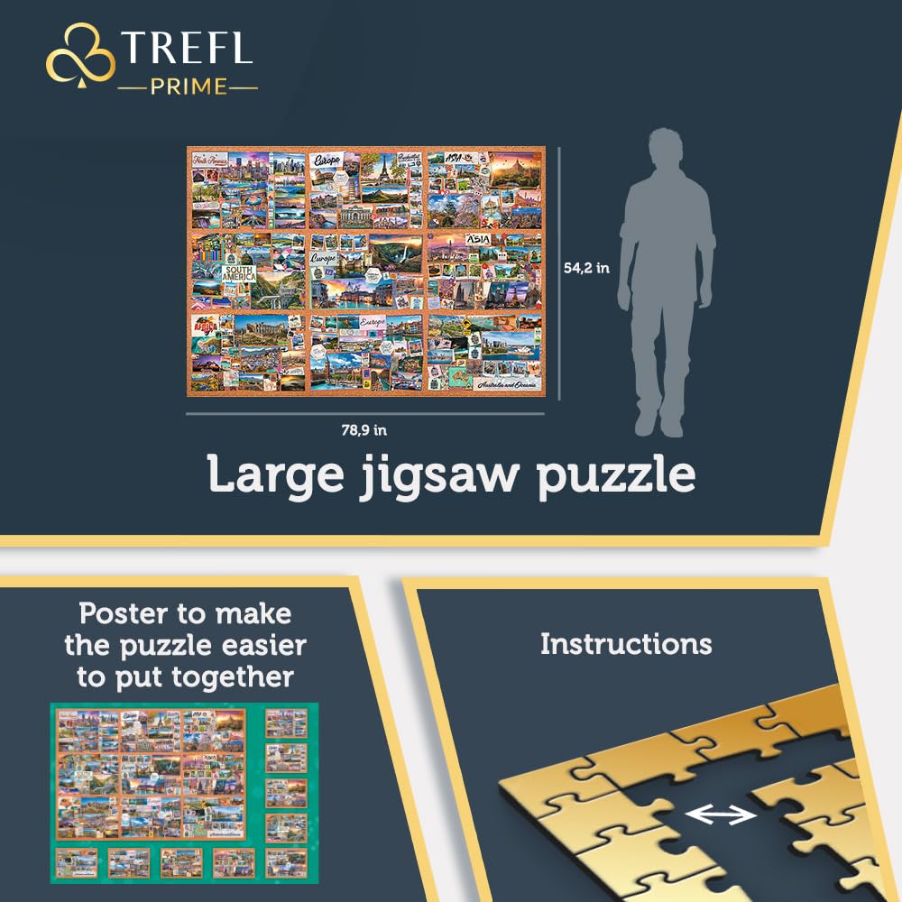 Amazon.com: Trefl The Journey of Thousand Miles - 13500 Piece