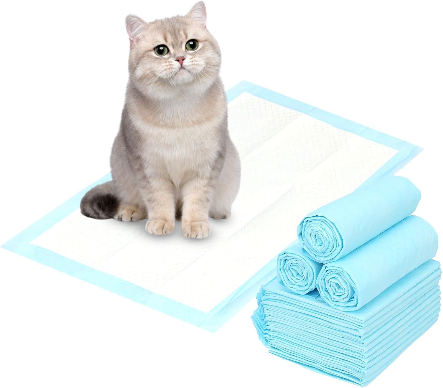 Leyabeautysupply Disposable Cat Litter Pads 20 PCS for Cat