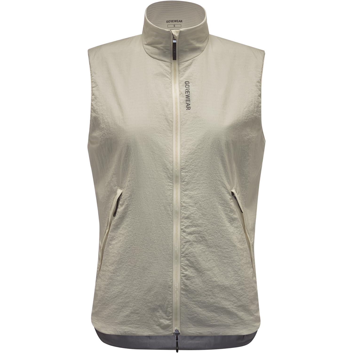 GOREWEAR Womens Concurve Windstopper® Insulated Vests, Tech Beige, XS EU