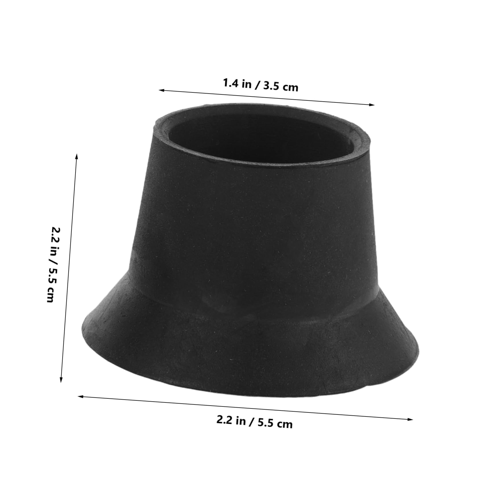 Hemoton 4sets Trampoline Safety Pad Durable Rubber Trampoline Leg Tube Easy Replacement Parts for 4pcs*4