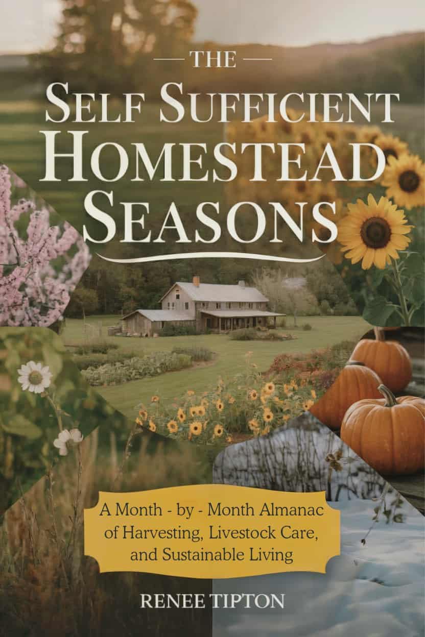 The Self Sufficient Homestead Seasons : A Month-by-Month Almanac of Harvesting, Livestock Care, and Sustainable Living (The Self-Sufficient Homestead Series)