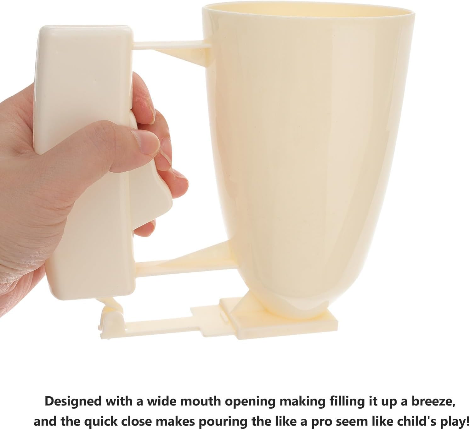 Quick Release Batter Dispenser Cupcake Meatball Maker for Kitchen