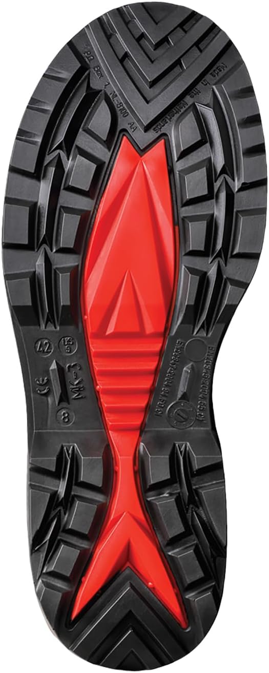 Dunlop Unisex Purofort+ Full Safety Wellington Black Size UK 9 EU 43
