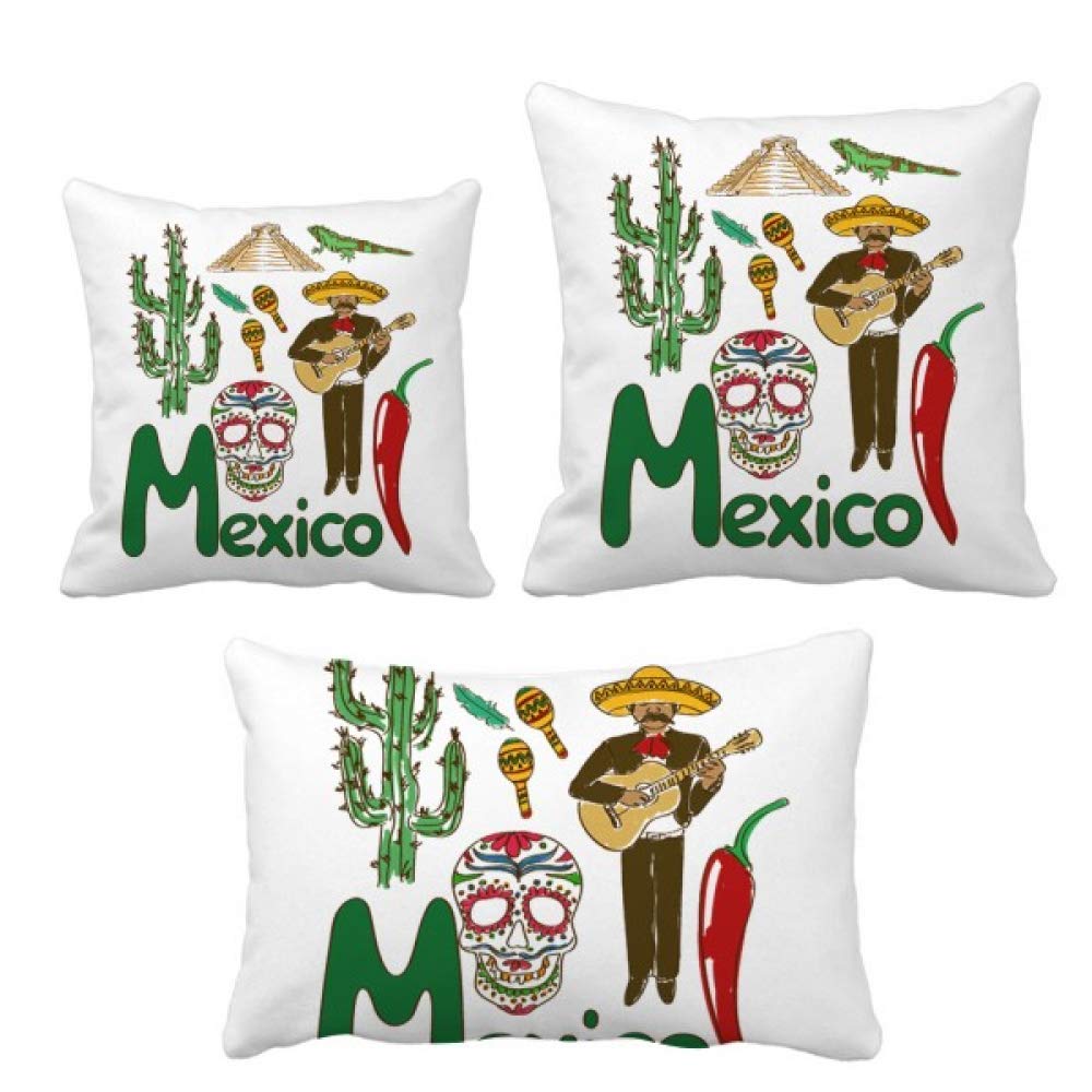 Coussin Mexique symbole national pour revitaliser un canapé usé et fade simplement