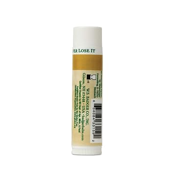 Badger Unscented Classic Lip Balm, USDA Certified Organic, Moisturizing, 0.15 oz (2 pack)