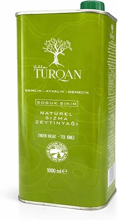 Villa TURQAN Yeni Sezon 1 Lt Erken Hasat So uk S k m  zel Seri Nat rel S zma Zeytinya  | Tek Bah e 2025/2026