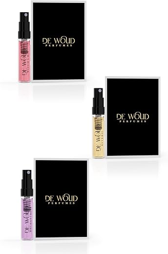 DE WOUD Unisex Perfume Discovery Set of Enchantress, Reverie &amp; Witch's Mix | Floral, Fruity, Woody Fragrance | 3x3ml | Per...