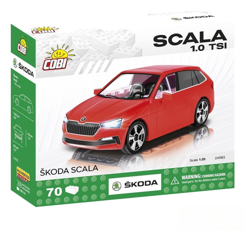 Cobi 24582 - 1:35 Škoda Scala 1.0 TSI - New