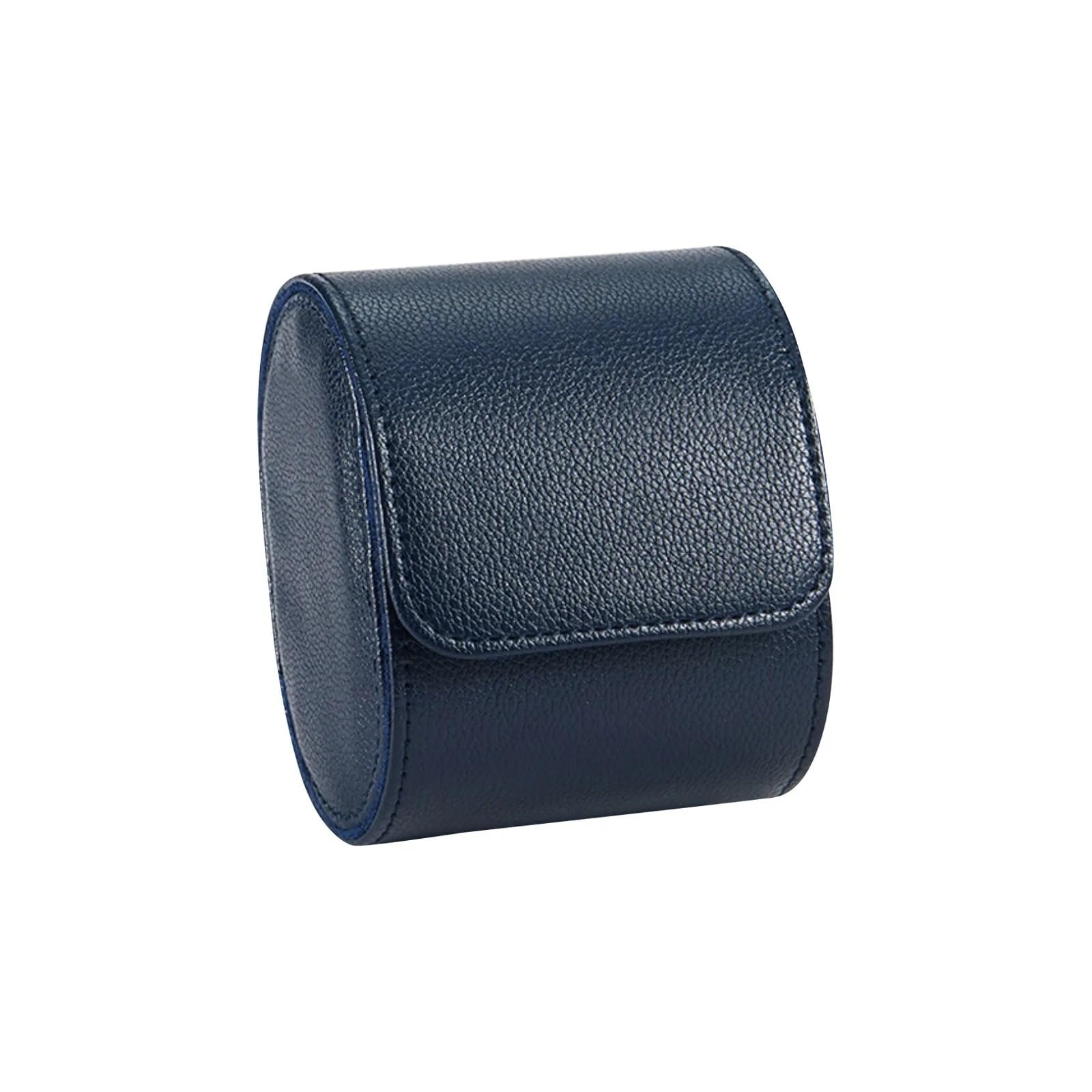 ZHSOAO 2pcs 1/2/3-Slot Watch Roll Storage Box Portable Vintage Leather Display Case Organizers for Men & Women