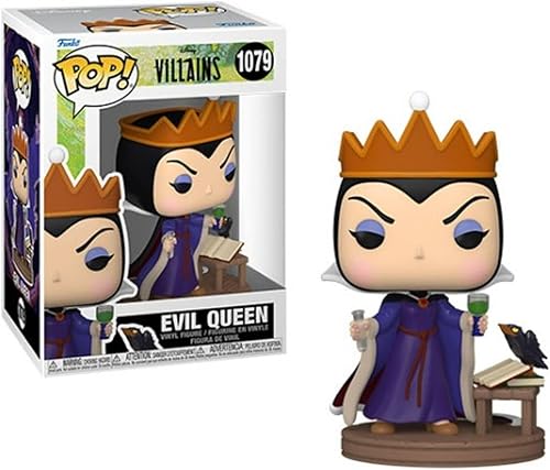 Miniatura 2 de POP Disney Villains - Figura de vinilo de Queen Grimhilde Funko (con funda protectora compatible), multicolor, 3.75 pulgadas