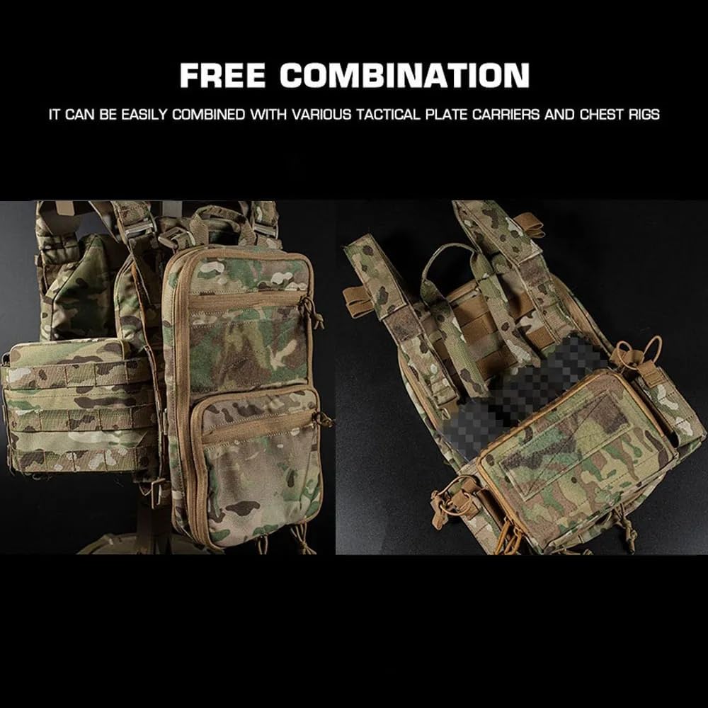 ACEXIER Zaino tattico Militare Molle Grande capacità di Caccia Petto rig Giubbotto Estensioni Attrezzature Outdoor Army Camping Zaino da Trekking