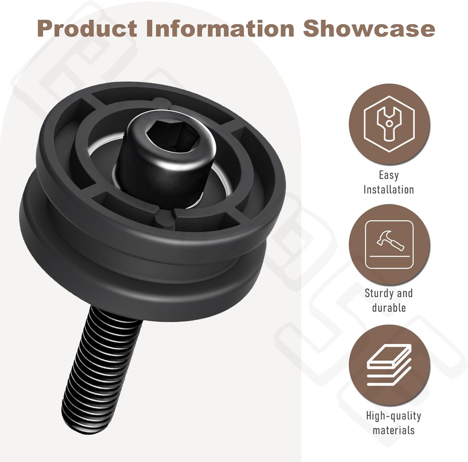 305784005 305784001 Tile Saw Roller Assembly for Ridgid 7" Tile Saw and Ryobi DT180EVO Saw, Fits Models R4030, R4030S, R4031, R4031S, R40311 - Replaces 089041054704 306784001 524820001