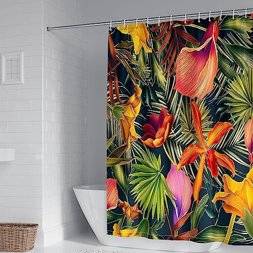Rideau de douche multicolore imperméable polyester KnSam 300x200