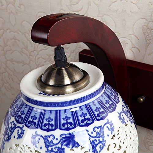 Industrial Vintage Wall Sconces Jingdezhen Classical Chinese Wall