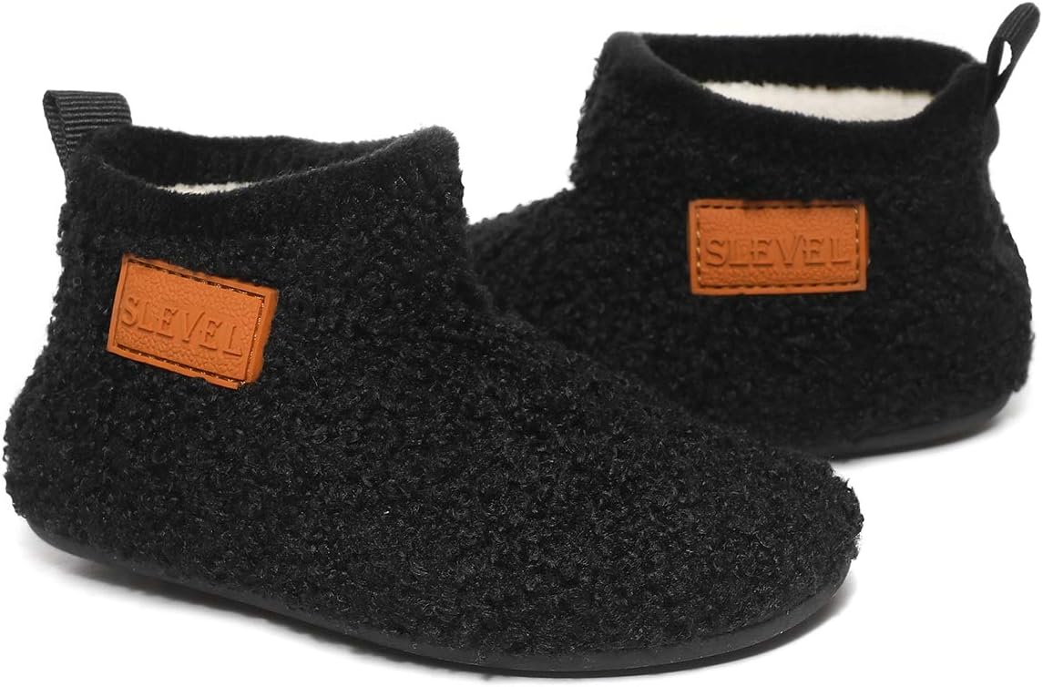 ditont Toddler Slippers Non-Slip Lightweight Comfortable Kids Indoor Grip House Home Shoes for Boys Girl - Image 5