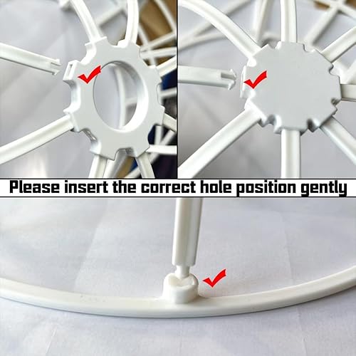 Miniatura 5 de Jaula Lavadora de Sombreros para Lavadora, Lavadora de Gorras con Bolsas de Malla para Limpieza y Protección de Gorras de Béisbol