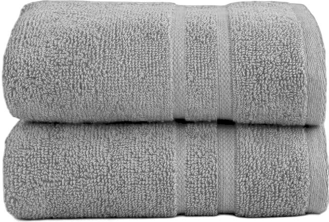 EDB 6-Piece Luxury Towel Set 100% Egyptian Cotton 2 Face Cloth, 2 Hand Towel