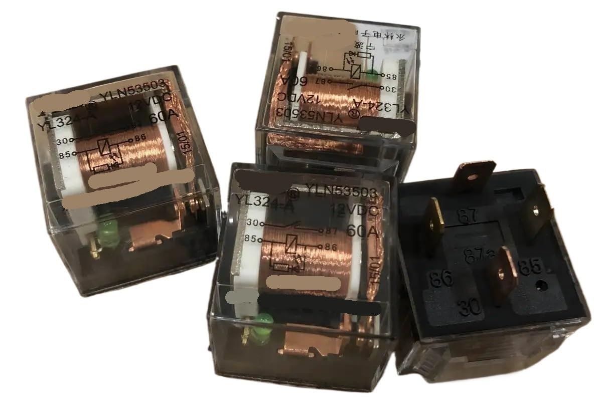 Relé YL-324-A 12V soluciona cortes de energía en ventiladores de coche 2