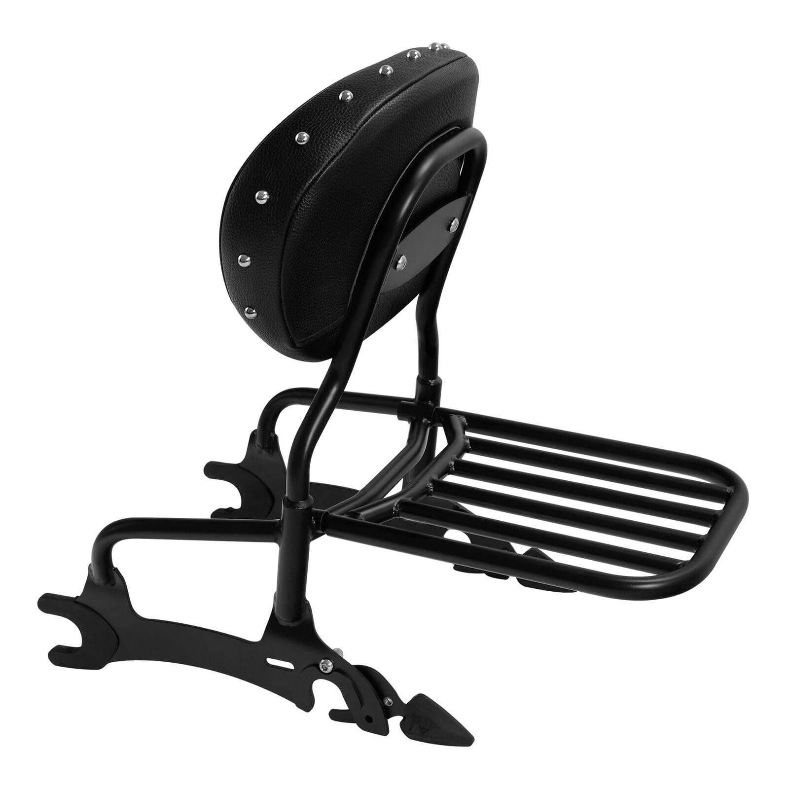 TCMT Rückenlehne Sissy Bar Gepäckträger passend für 2014–2025 Chieftain 2020–2025 Roadmaster Dark Horse 2021–2025 Indian Challenger Springfield 2020–2021 Indian Vintage
