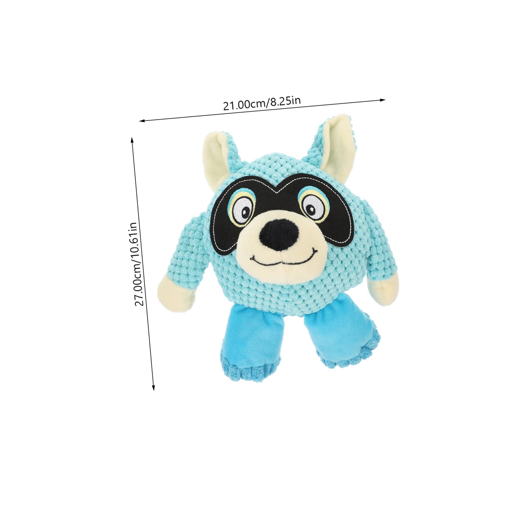 SUPVOX 2piezas Juguete De Peluche Interactivo para Perros Squeaky Toy De Alta Resistencia para Mascotas Que Muerden para Perros Pequeños Casa