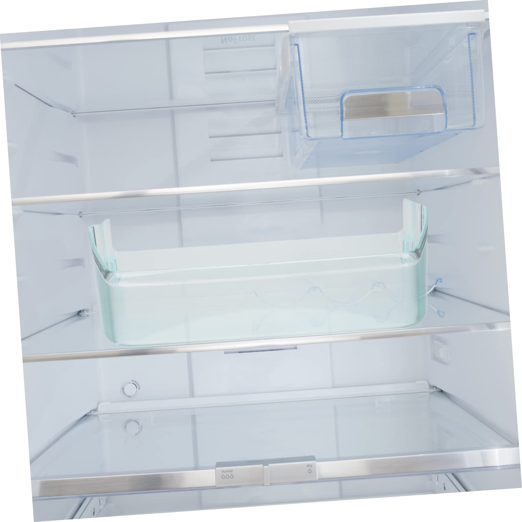 Mikikit 2pezzi Organizzatore Rimovibile Per Frigorifero Laterale Per Salse e Condimenti Portaoggetti Per Accessorio Per Risparmiare