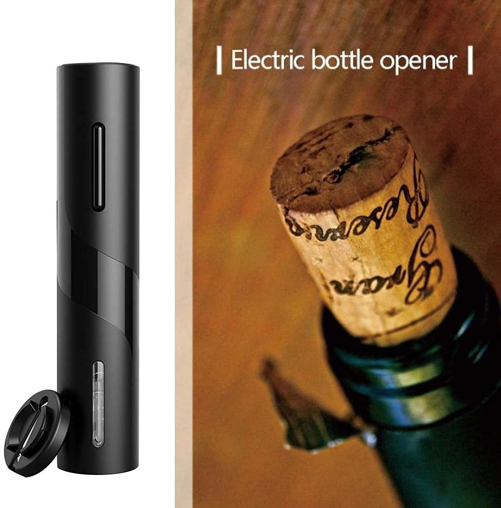 MRKU Sacacorchos para Botellas de Vino, Recargable por USB, para tarros y Accesorios de Cocina.