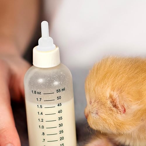 Miniatura 9 de Pezones de biberón para mascotas 40 pezones de silicona para gatitos, suministros de alimentación para mascotas