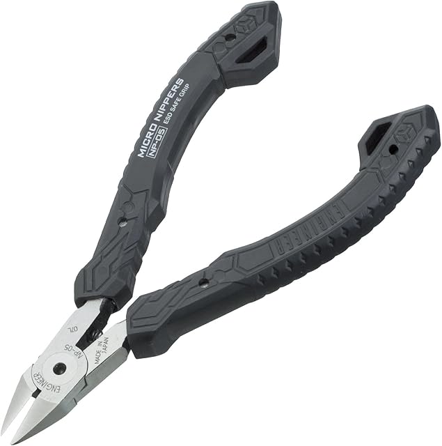Japanese micro nippers for cutting plastic (e.g. injection moulding), copper wire, etc engineer np-05