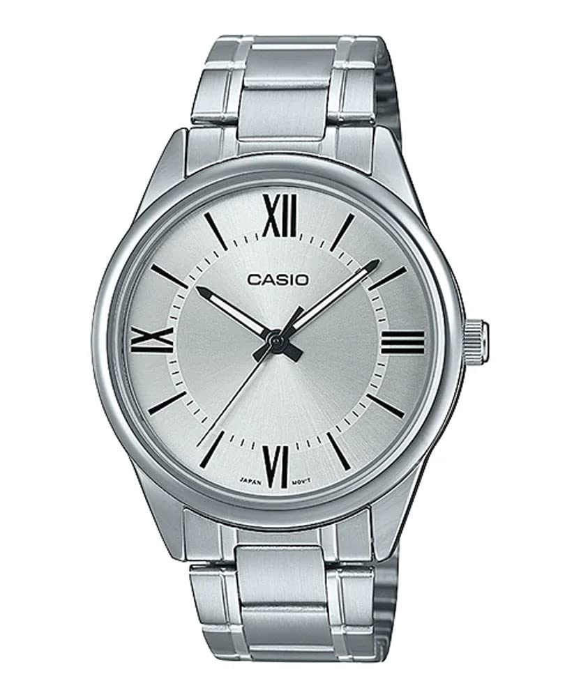 Montre Casio MTP-V005D-7B5 quartz analogique avec cadran blanc - 3