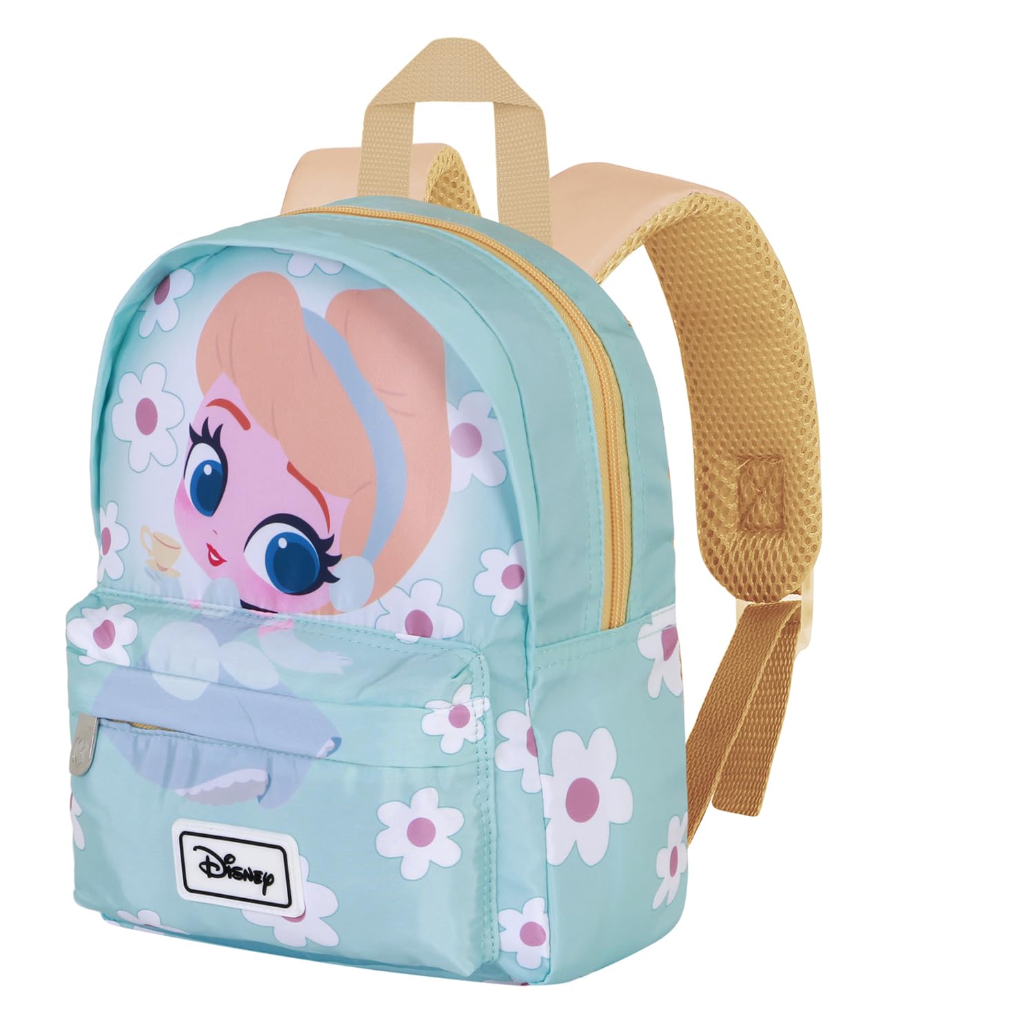 Disney Cinderella Cup-Joy Preschool Backpack, Turquoise, 22 x 27 cm, Capacity 5 L