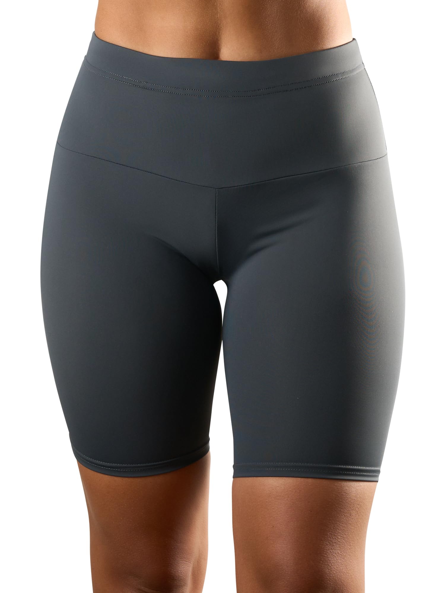 Underworks USA Vulvar Varicosity and Prolapse Relief and Support Gym Shorts for Women, Dark Grey, 4XL