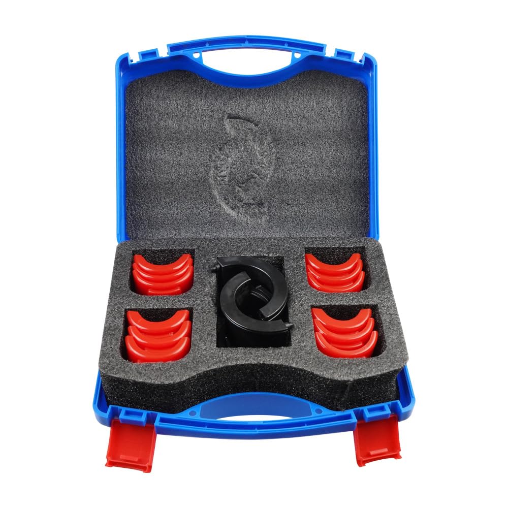 14PC moto bicicletta forcella guarnizione strumento installatore driver set 35-50MM 6adapter moto kit di strumenti forcella guarnizione installatore driver set