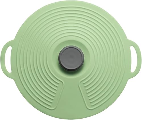 Miniatura 7 de Tapas de silicona coloridas de 5 tamaños, fundas reutilizables para alimentos para cuencos/sartenes, aptas para horno/microondas, protección contra