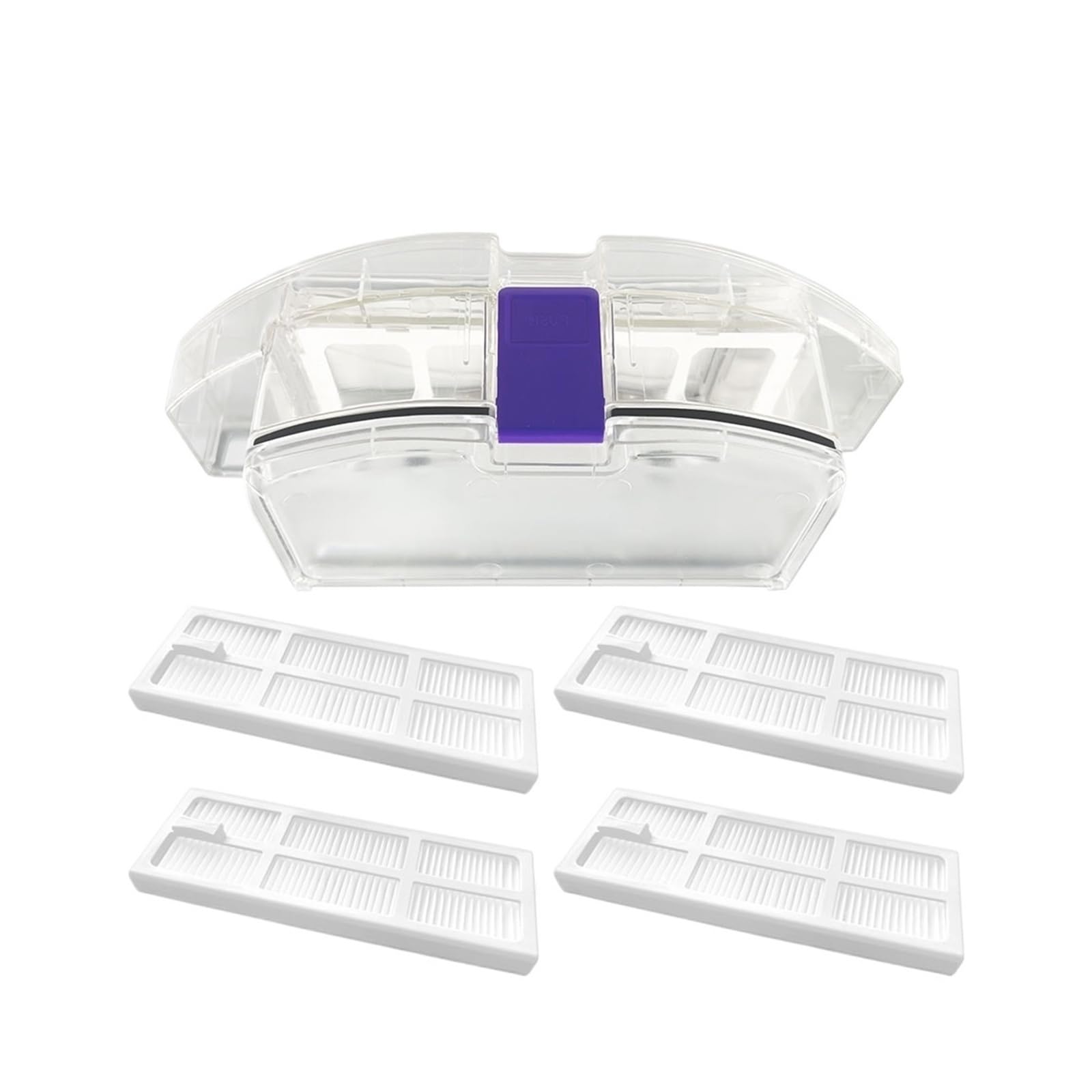 Vividcrate Set B Dust Bin,Compatible For Narwal,Compatible For Freo,J3 Robot Vacuum Cleaners Acssories Replament Spare Parts.(Set B)
