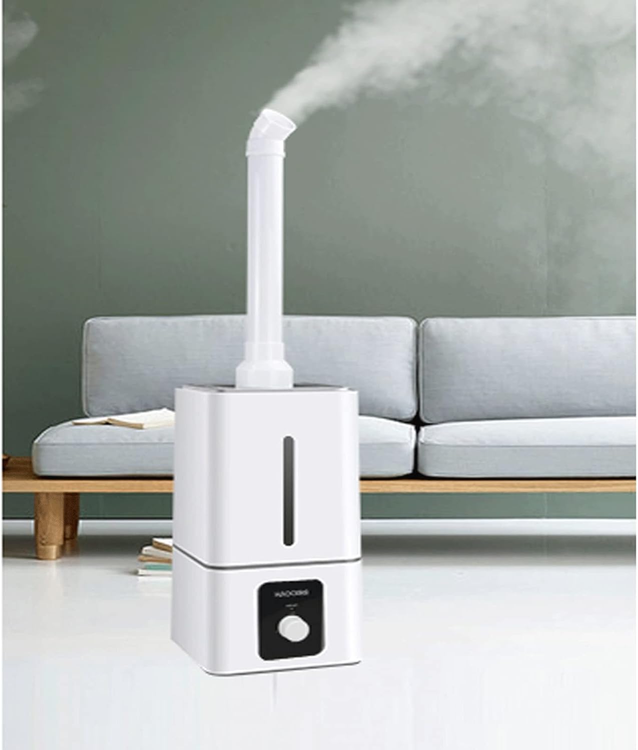Humidifier for Bedroom Large Room Home Thermostat Top Fill Cool Mist for Baby and Plants Customised Humidity Quiet Touch Screen Mist Humidifier