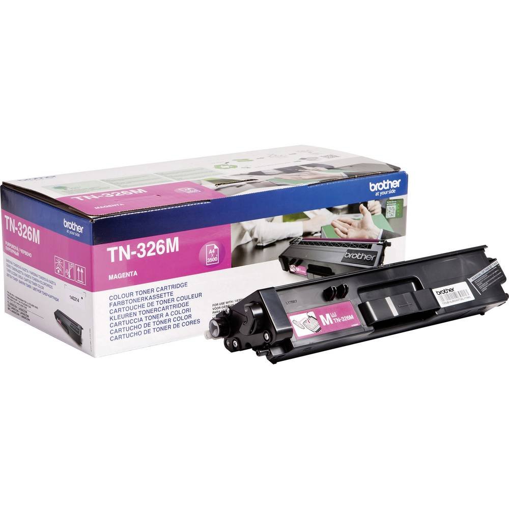 Brother Original Jumbo-Tonerkassette TN-326M magenta (für Brother DCP-L8400CDN, DCP-L8450CDW, HL-L8250CDN, HL-L8350CDW, MFC-L8650CDW, MFC-L8850CDW)