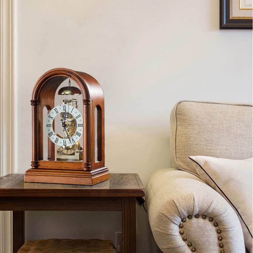 Amazon.com: Luxury Vintage Mechanical Desk Clocks,Elegant Design