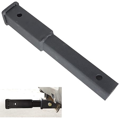 Dual Hitch Receiver 2 Inch Trailer 2In 2''Receiver Extender 5/8 In Pin Hole 4000Lbs Towing Hitch Extension - Foto 10