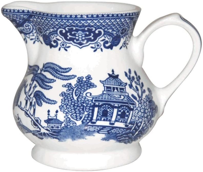 Blue Willow Creamer 8.5-ounce (Cream Jug 8 Oz)